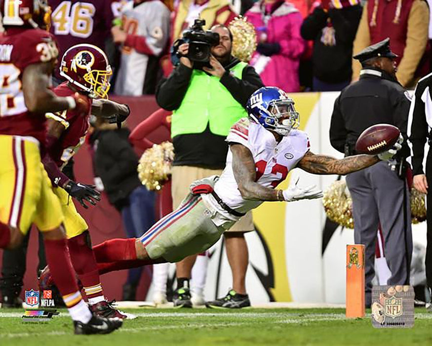 Odell Beckham Jr Diving TD Catch vs Redskins 16x20 Photo PF nbrAASN154