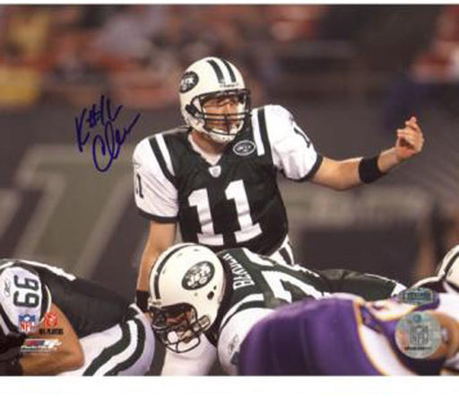 Kellen Clemens Over Center vs. Vikings Horizontal 16x20 Photo