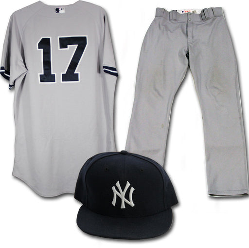 Jayson Nix Uniform - NY Yankees Team Issued Uniform (Jersey  Pants  and Hat) From Mariano Rivera's Final Career Game (9/29/2013)