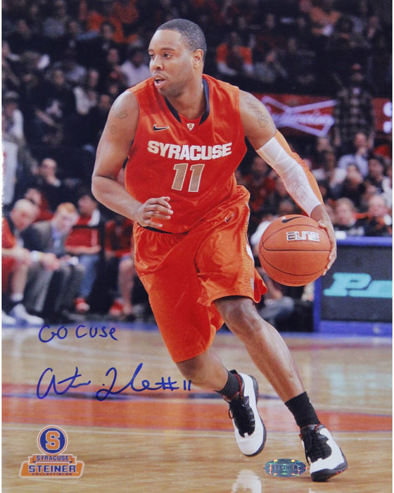 Scoop Jardine Syracuse Orange Jersey Vertical 8x10 Photo w/ "Go Cuse" Insc.