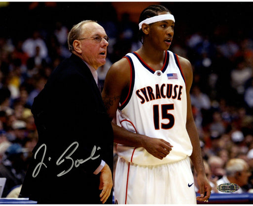 Jim Boeheim with Carmelo Anthony 8x10 Photo