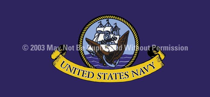 Window Graphic - 30x65 U.S. Navy 2