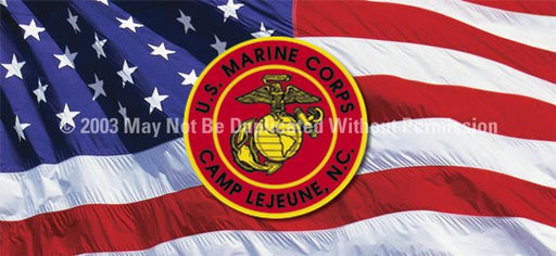 Window Graphic - 30x65 USMC Camp Lejeune