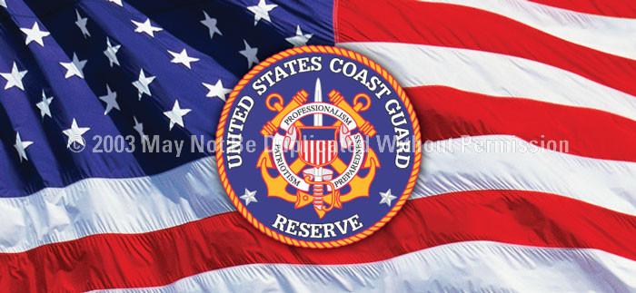 Window Graphic - 30x65 U.S. Coast Guard Reserve