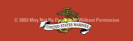 Window Graphic - 20x65 U.S. Marines