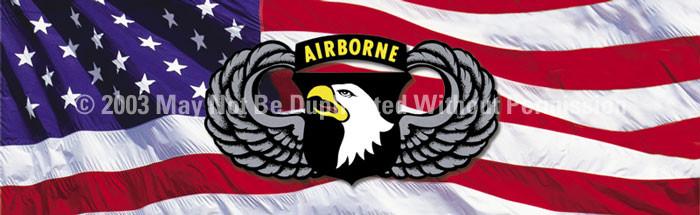 Window Graphic - 20x65 101st Airborne Wings