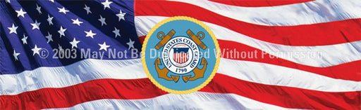 Window Graphic - 20x65 U.S. Coast Guard 3