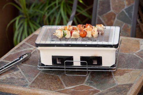 Fire Sense HotSpot Rectangle Yakatori Charcoal Grill