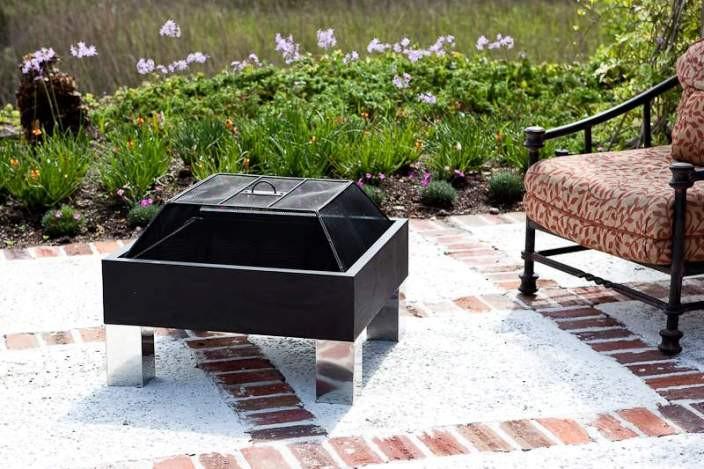 Fire Sense HotSpot Square Fire Pit