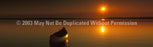 Window Graphic - 16x54 Canoe Sunrise