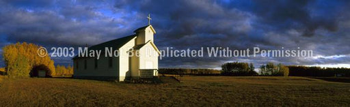 Window Graphic - 16x54 Church