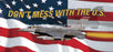 Window Graphic - 30x65 US Flag 1 with Jet