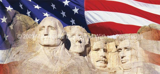 Window Graphic - 30x65 Mt. Rushmore