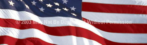 Window Graphic - 20x65 US Flag 1