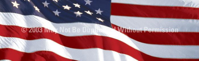 Window Graphic - 20x65 US Flag 1