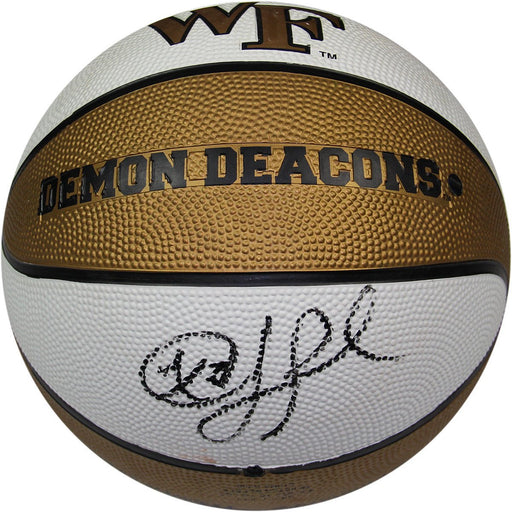 Chris Paul Signed Wake Forest Rubber Full Size Basketball