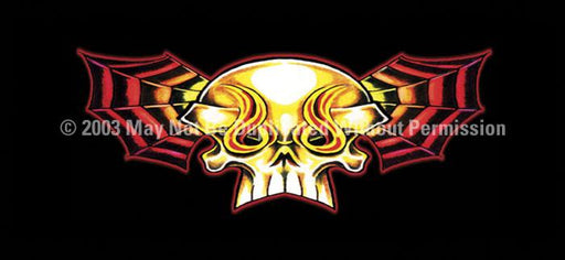 Window Graphic - 30x65 Skull Wing