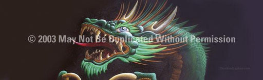 Window Graphic - 16x54 Dragon Head Tattoo