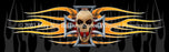 Window Graphic - 20x65 Pistons Skull 2