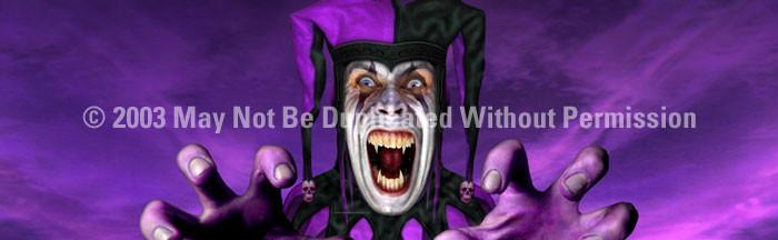 Window Graphic - 20x65 Jester Vampire