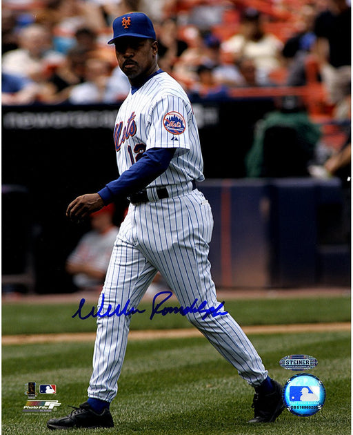 Willie Randolph Walking to Mound Signed 8x10 Photo