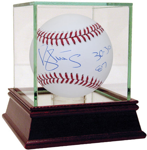 Darryl Strawberry Signed MLB Baseball w/ 30/30 87 Insc