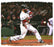 Dustin Pedroia Signed 22x26 Canvas (MLB Auth)