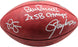 Parcells/Taylor/Simms Triple Signed NFL Football w/ “2X SB Champs”