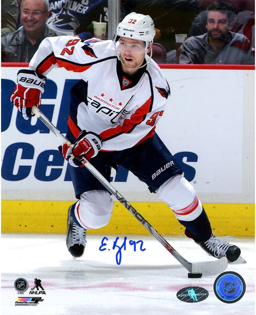 Evgeny Kuznetsov Signed Washington Capitals White Jersey 8x10 Photo Sport Authentix Auth