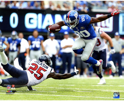 Victor Cruz Juke vs Houston Texans 16x20 Photo (234508914770)