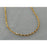 Fancy Gold Twist Necklace