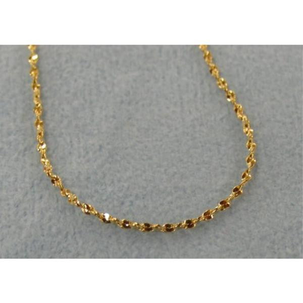 Fancy Gold Twist Necklace