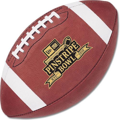 2010 Pinstripe Bowl Commemorative Football uns