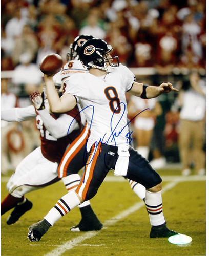 Rex Grossman Throw Versus Arizona 16X20 Photograph