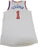 Kevin Seraphin New York Knicks 2015-16 Game Used #1 White Jersey (2/2/2016 at Boston Celtics) (3XL) (NKN04947)