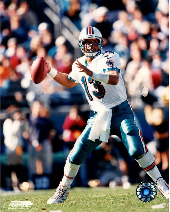 Dan Marino Passing 8x10 uns (PF)