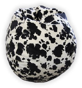 MicroFibres Cow Bean Bag Chair