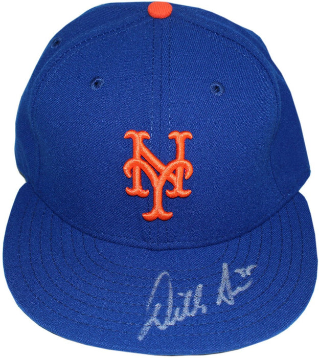 Dillon Gee Signed New York Mets Authentic Hat (MLB Auth) Size: 7