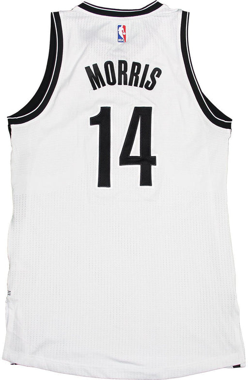 Darius Morris 2014-2015 Brooklyn Nets Game Used White Jersey 3/29 - 4/15 (XL) BKN01752