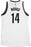 Darius Morris 2014-2015 Brooklyn Nets Game Used White Jersey 3/29 - 4/15 (XL) BKN01752