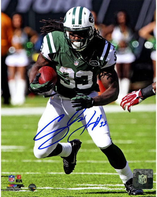 Chris Ivory Jets Running Signed 8x10 Photo