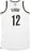 Marquis Teague Jersey - Brooklyn Nets 2014 Playoff Game Used #12 White and Black Jersey (Round 1 - Games 3 and 4) (XL) (BKN00470)