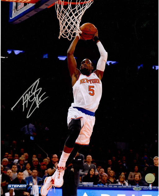 Tim Hardaway Jr Signed Two Handed Dunk 16x20 Photo