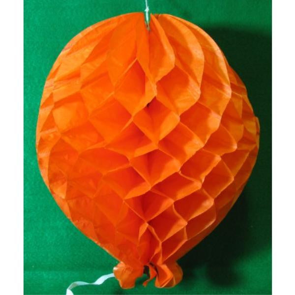 12 Inch Orange Tissue Balloon Decorations