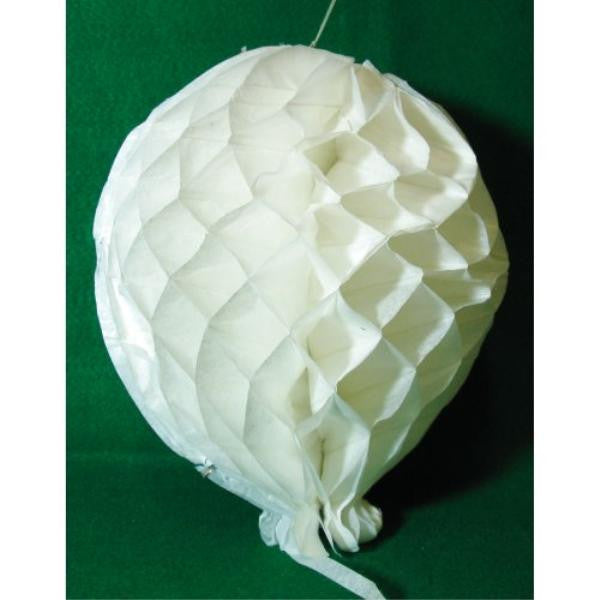 12 Inch White Tissue Balloon Decorations