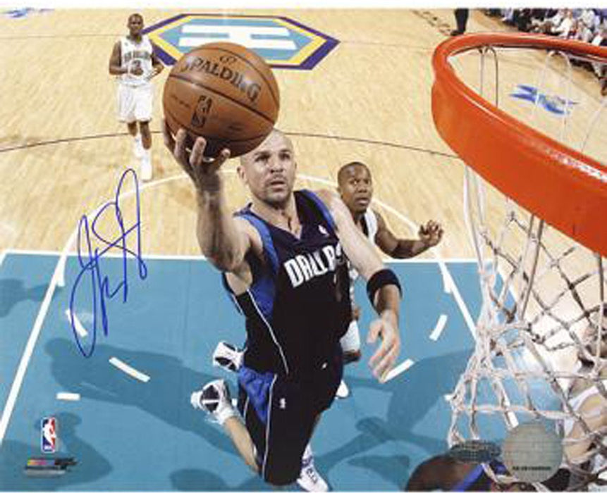 Jason Kidd First Game Back with Mavericks Layup 8x10 Photo