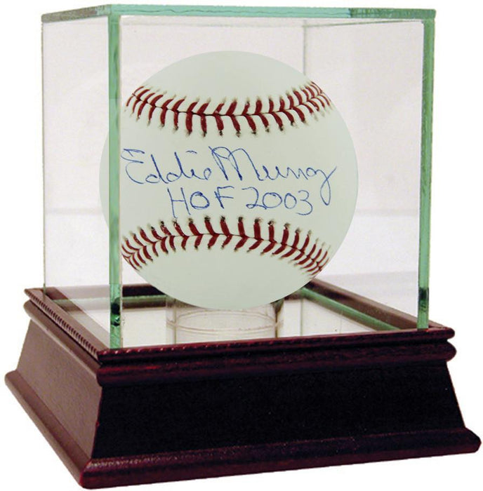 Eddie Murray MLB Baseball w/" HOF" Insc (MLB Auth)