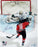Zach Parise Overhead Shot vs Vancouver Vertical 16x20 Photo