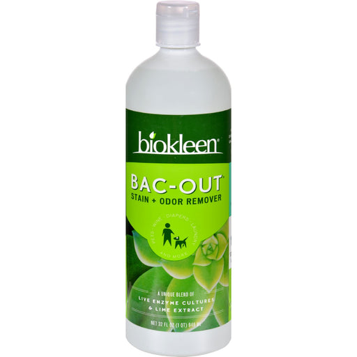 Biokleen Bac-Out Stain and Odor Remover - Case of 12 - 32 oz