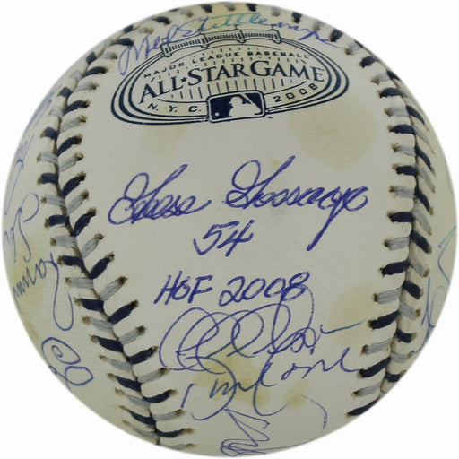 Yankees 20 Signature 2008 All Star Baseball (LE/ 79) - IMPERFECT